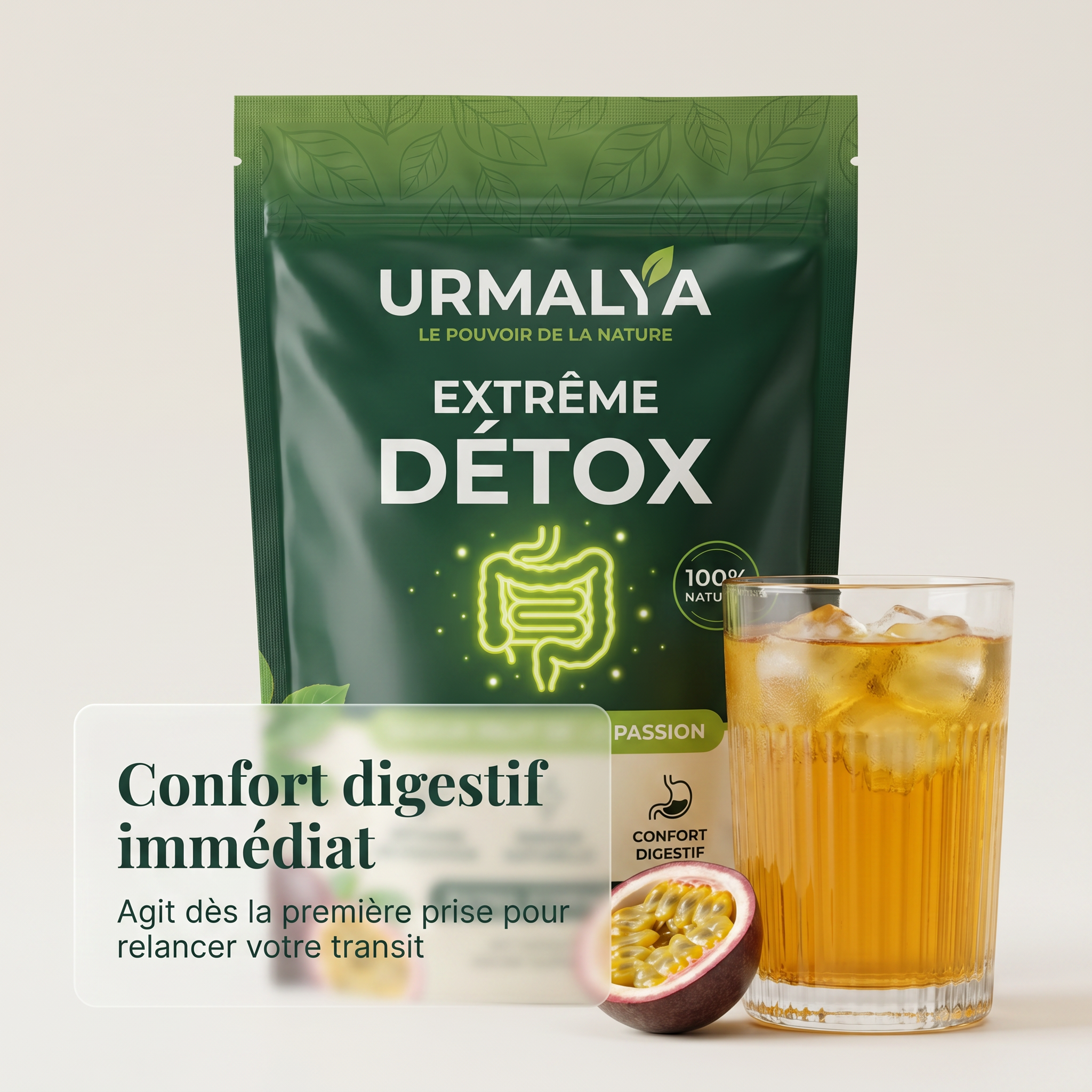 Detox en poudre pour perdre du poids - Extrême Detox