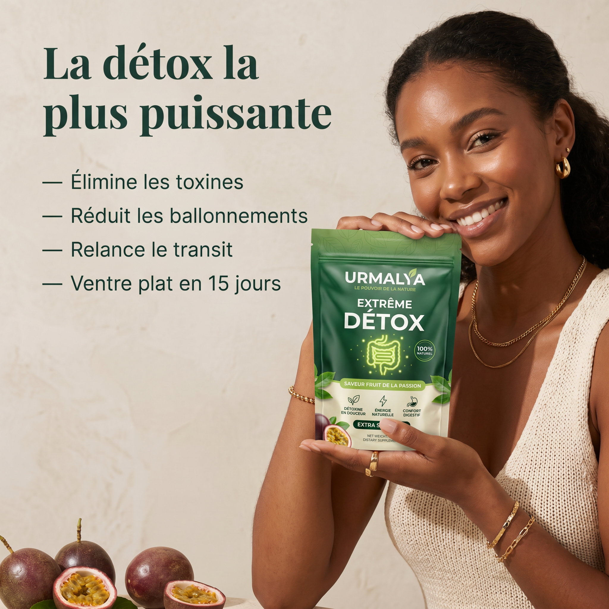 Detox en poudre pour perdre du poids - Extrême Detox
